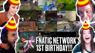 Fnatic Network 1st Birthday Highlights | Warzone Fortnite Valorant LoL