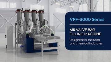 Air valve bag filling machine | VPF-3000 SERIES
