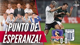 ¡PUNTO DE ESPERANZA! Colo Colo 0-0 Alianza Lima