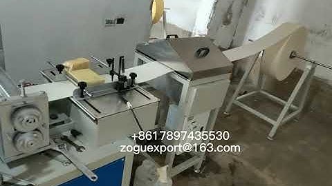 High speed panel air filter paper folding machine, filter paper rotary pleating machine