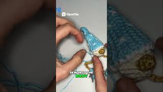 Crochet Christmas Elf  Easy Head Attachment &amp; Color Matching!