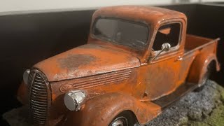 Making a base for my 37’ Ford Pickup Model Truck