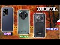 Oukitel WP50 - vs - Oukitel WP35 S - vs - Oukitel WP36 Pro