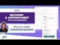How to create a bookable product - YITH Booking and Appointment for WooCommerce