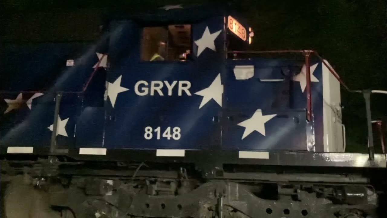 Chasing the Grenada Railroad CN transfer from Southaven to Hernando, MS