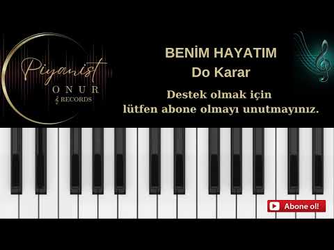 BENİM HAYATIM / DO KARAR ALTYAPI KARAOKE  (TELİFSİZ) #cover #altyapı #karaoke #ibrahimtatlıses