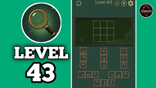 Lost Memory Forest Puzzle Level 43 Walkthrough Solution