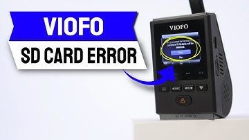 VIOFO Memory Error (Micro SD Card Error)