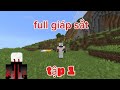 Minecraft sinh tồn pe tập 1 full giáp sắt