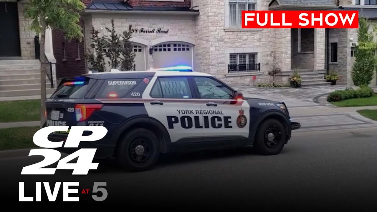 Targeted Vaughan shootings linked to murdered tow truck driver | CP24 Live at Five for Sep 24, 2025