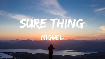 Miguel - Sure Thing (Lyrics) - David Guetta, Anne-Marie & Coi Leray, Jon Pardi, Jung Kook Featuring