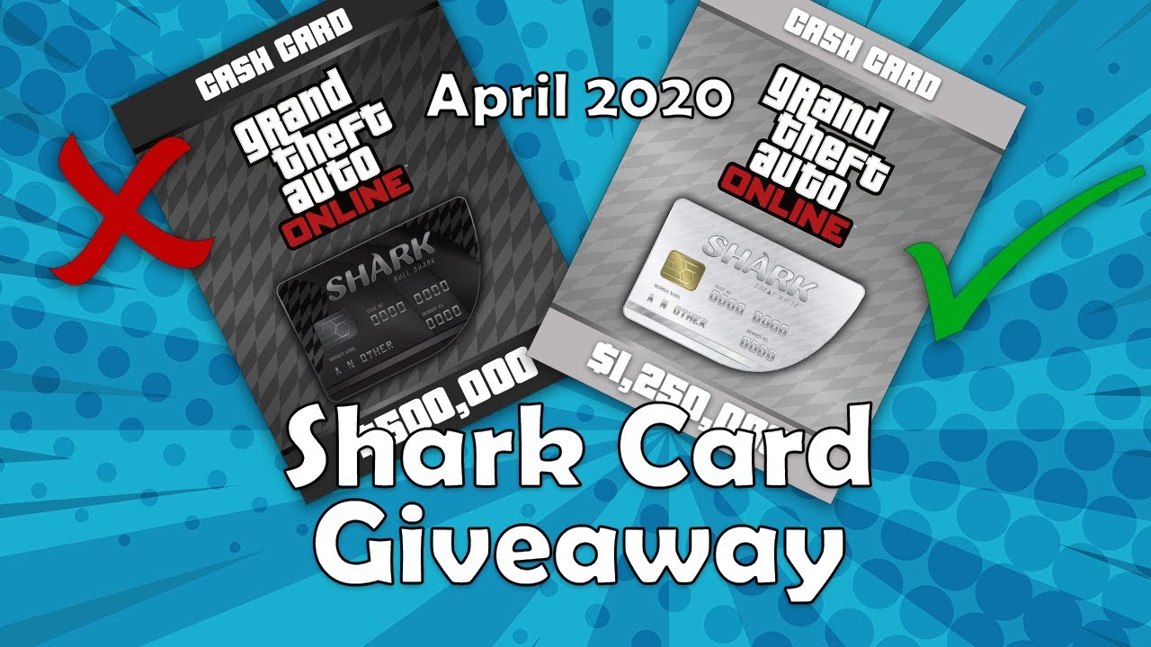 Great White Shark Card Giveaway | April 2020 (GTA Online)