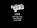 Fortunate sons live westside club  lyon france  14 juin 1986