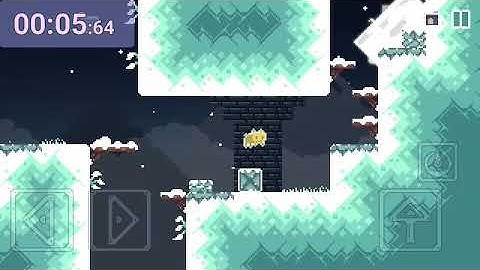 Nameless Cat: Snow Valley (1-4) Speedrun (0:14.02)