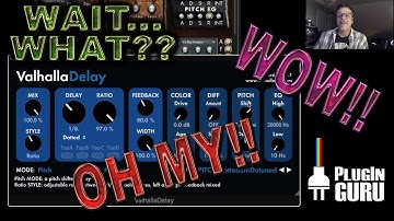 ValhallaDelay - Just released and... WOW!!