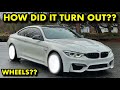 Rebuilding A 2018 BMW M4 Off Salvage Auction (Part 6) LOOKS STUNNING!