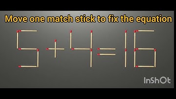 🔥Match stick puzzle challenge for Genius 🧩 Can you solve this brain teaser 🤯iq booster math puzzles 