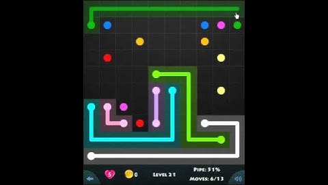 JUMBO PACK LEVEL 21 - FLOW GAME ON FACEBOOK Connect the dots