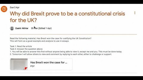 How to create Asynchronous Discussions on Google Classroom