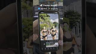Testing my motion tracking video editor app using video from: maysasoutoo TT