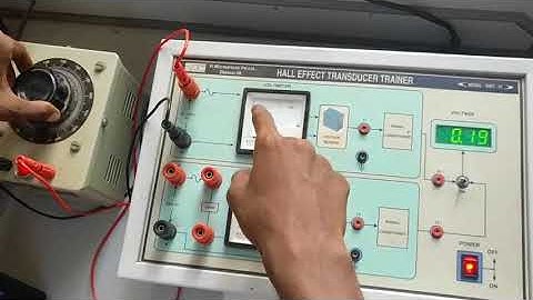 ANNA UNIVERSITY MECHATRONICS LAB: Hall Effect Voltage Sensor