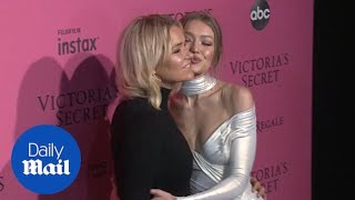 Yolanda Foster poses with daughter Gigi Hadid at VS after party
