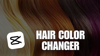 Hair Color Changer in CapCut Apps! How You Can Easily Change Your Hair Color Using CapCut? screenshot 4