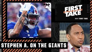 Stephen A.: The Giants have OVERACHIEVED this season! | First Take