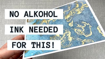 Marble technique on a budget! This was so fun to try, I bet you will love it too!