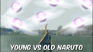 Young Naruto vs Old Naruto