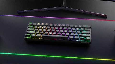 Punkston TK61 Pro Mechanical Keyboard Introduction - Official Video