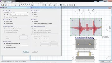 CSI SAFE - 17 Combined Footing Design Detailed Example 1