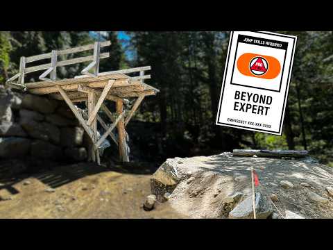 Riding Whistler's "beyond Expert" Trails