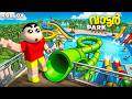 Shinchan Built the BIGGEST Waterpark in Roblox! 🌊😱