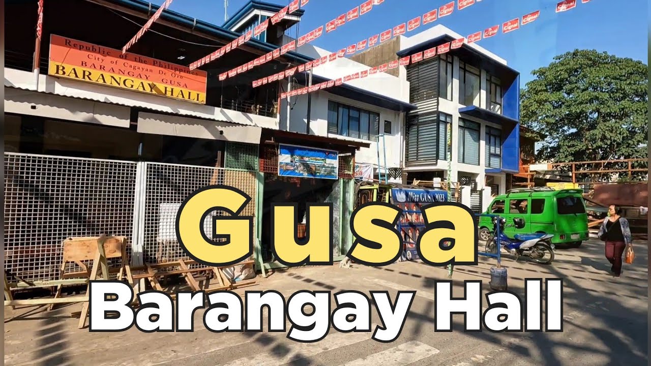 Walking Tour Gusa Barangay Hall, Cagayan de Oro City, Philippines