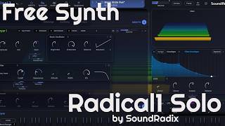 Free Synth - Radical1 Solo by SoundRadix(No Talking)