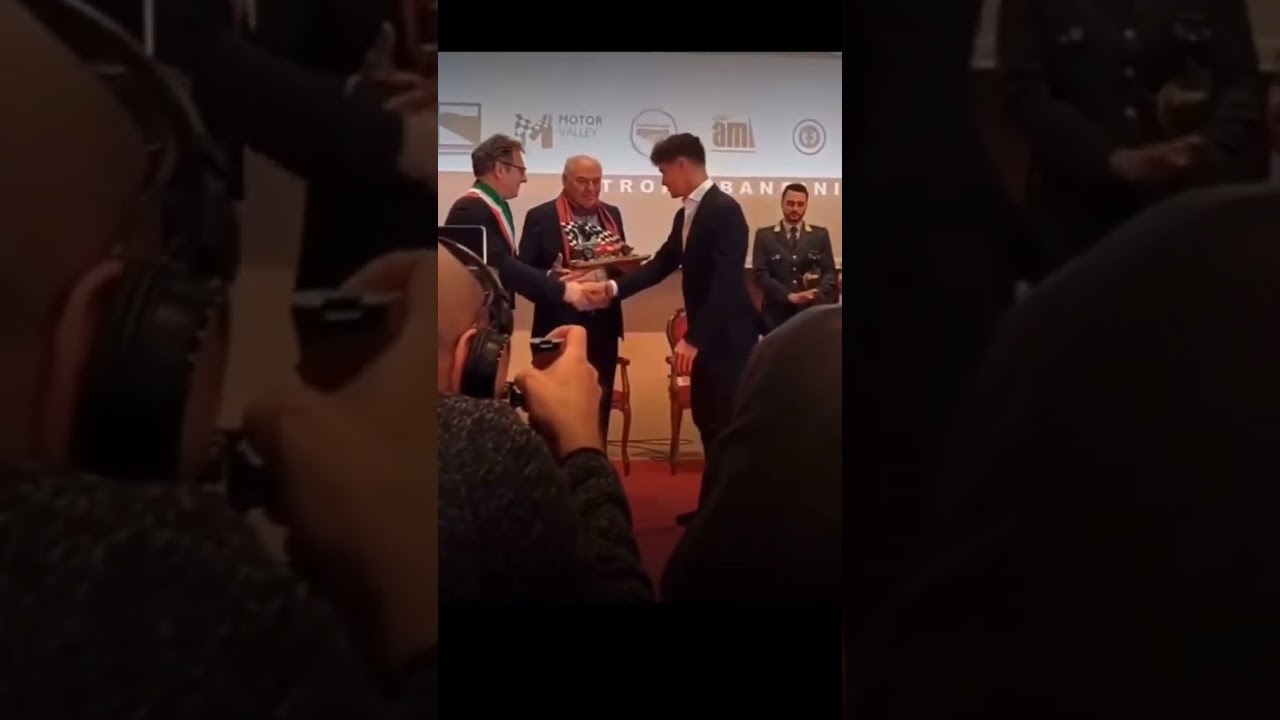 Norris received the Lorenzo Bandini trophy! 🏆 