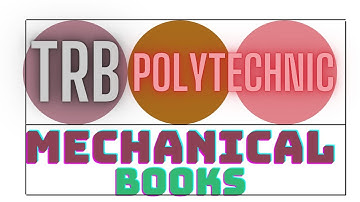 TRB POLYTECHNIC EXAM BOOKS FOR MECHANICAL ENGINEERING