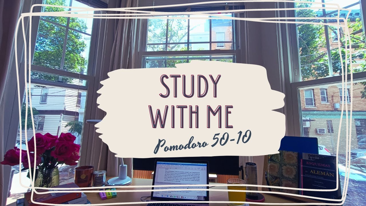 2 HOUR STUDY WITH ME | 50-10 Pomodoro - YouTube