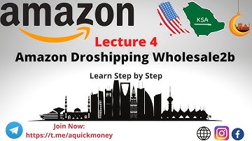 Wholeslae2b product hunting for amazon dropshipping, lecture 4