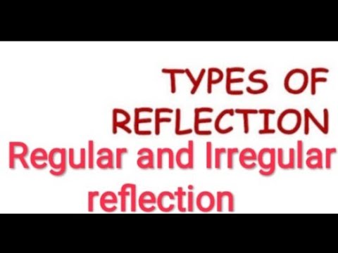 Difference between regular and Irregular reflection