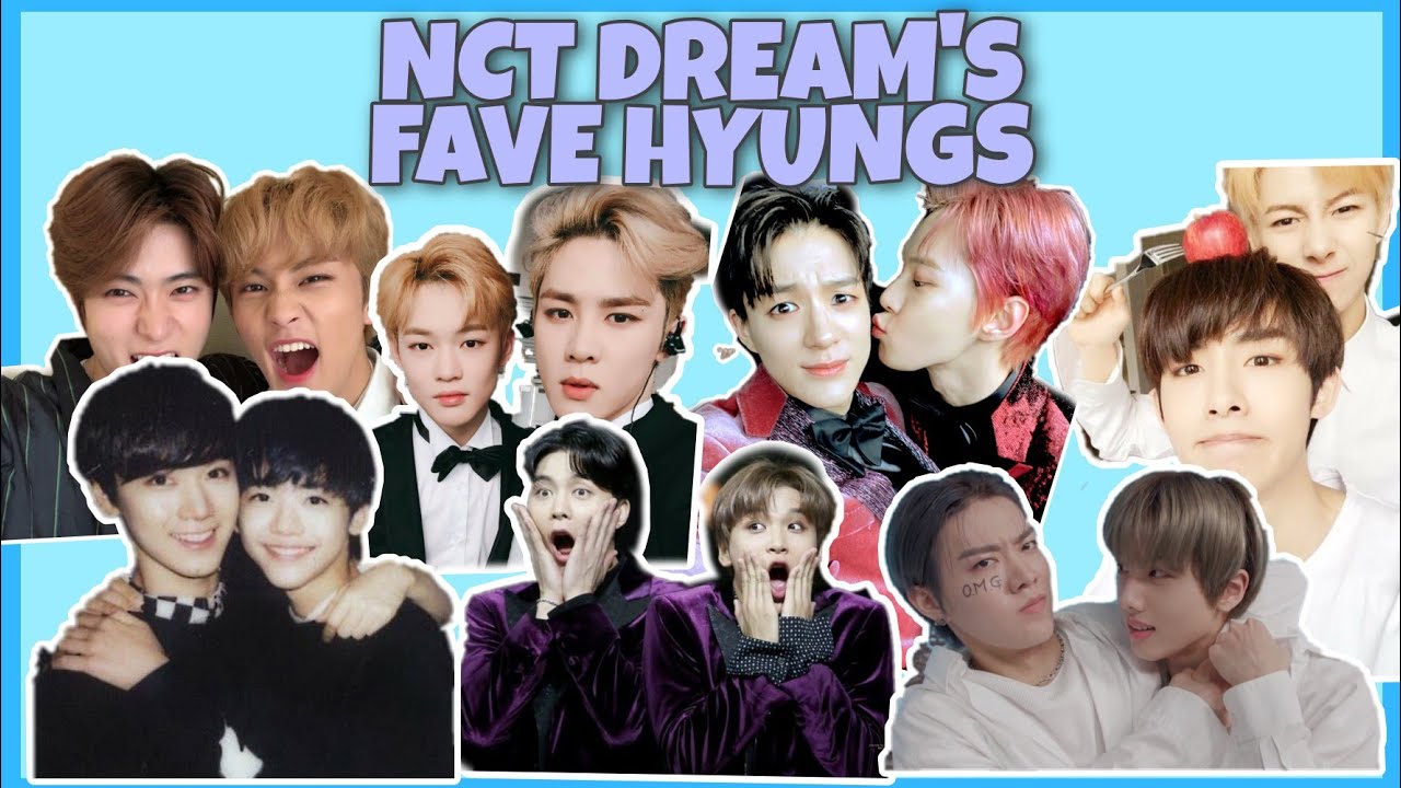 NCT dream's emotional support hyungs