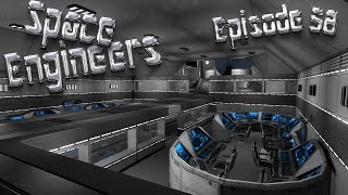 Let's Play Space Engineers - Episode 58: Bridge Interior Finished!