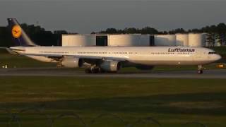 Clt Lufthansa A340-642 May 23, 2019