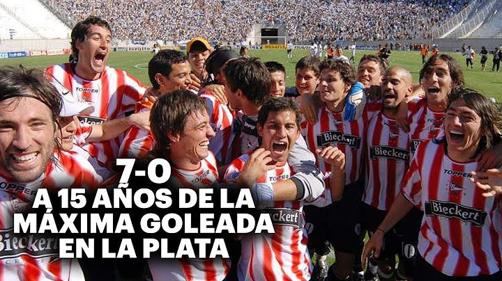 ESTUDIANTES 7-0 GIMNASIA🔥A 15 AÑOS DE LA GOLEADA HISTÓRICA EN LA PLATA💣