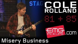 EMG® 85 Cápsulas Guitarra Eléctrica 6 Cuerdas Activa Neck Humbucker Kit de Montaje | Black video