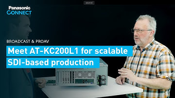 Meet AT-KC200L1 for scalable SDI-based production