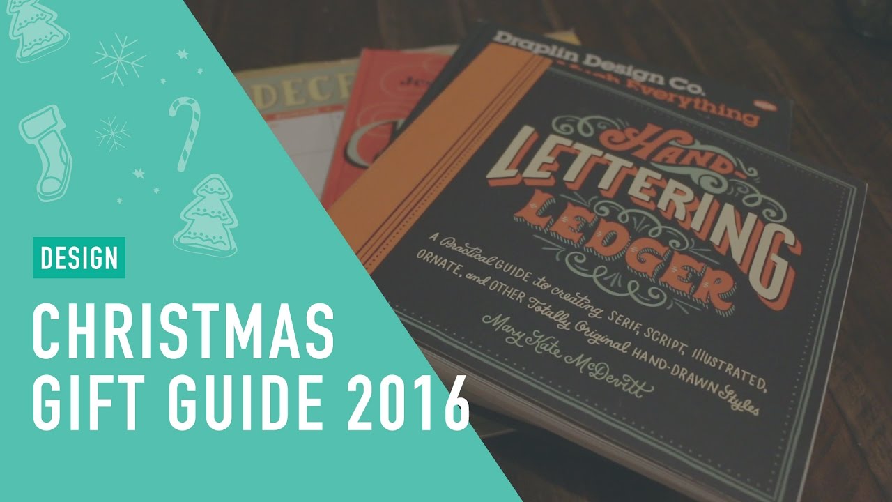 Christmas Gift Guide for Graphic Designers 2016 | CREATIVE CLIQUE - YouTube