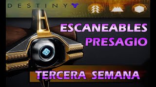 Todos Los Escaneables Coleccionables De La Aventura Presagio Tercera Semana