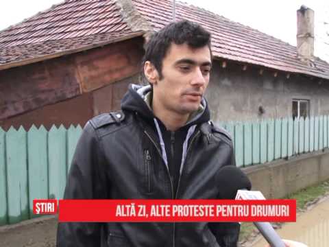 Altă zi, alte proteste pentru drumuri